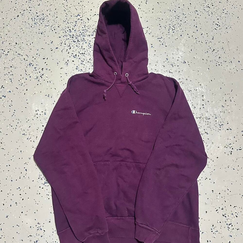 90s Champion Made In USA Purple Hoodie